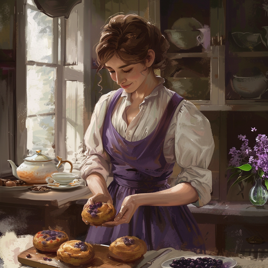 Marilla's Blueberry Maple Donuts Herbal Tea Blend
